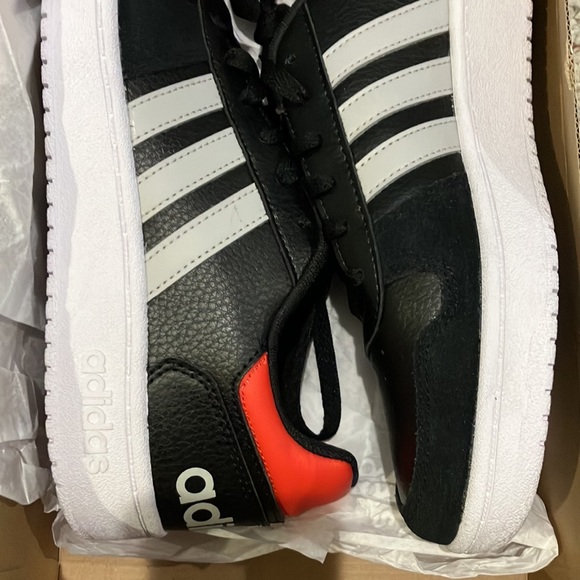 adidas Hoops 2.0 'Black Active Red' EE7800 men’s size US 8, EU 41.3 - Picture 9 of 13